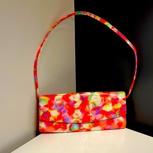 Stuart Weizmann Patent Leather clutch